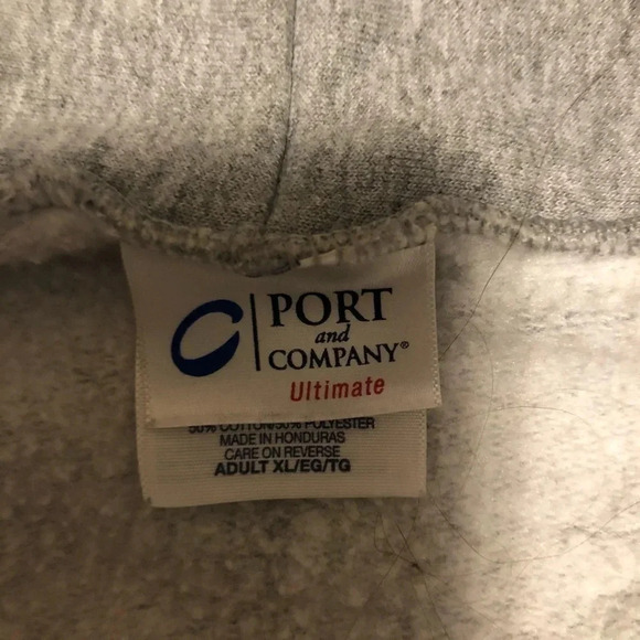 Grey hoodie sweatshirt - Picture 3 of 4